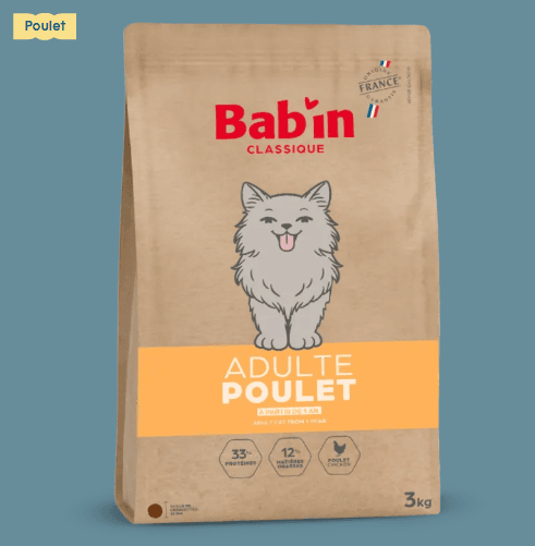 Chat Adulte Classique - Poulet