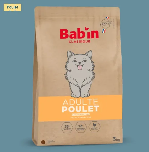 Chat Adulte Classique - Poulet