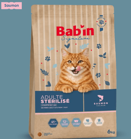 Chat Adulte Stérilisé  - Saumon