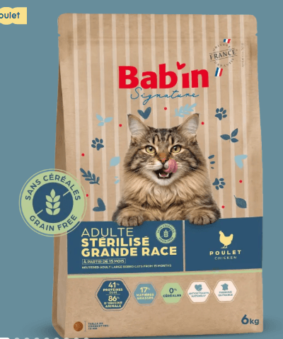 Chat Adulte Grande Race - Sans Céréales