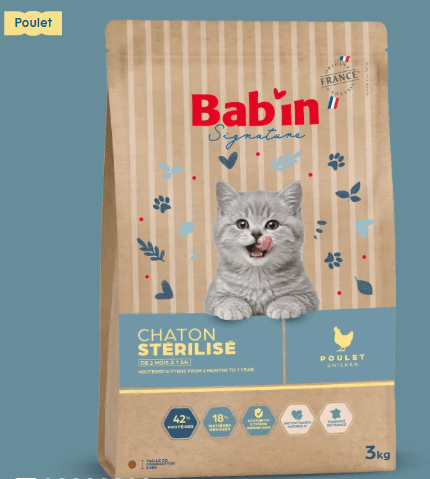 Chaton Stérilisé – Poulet